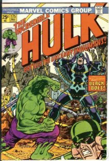 Hulk 175 - Incredible - Uncanny Inhumans - Black Bolt - Loud - Noise