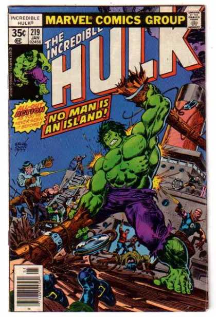 Hulk 219 - Ship - Ladder - Gunfire - Wooden Deck - Green Skin - Ernie Chan