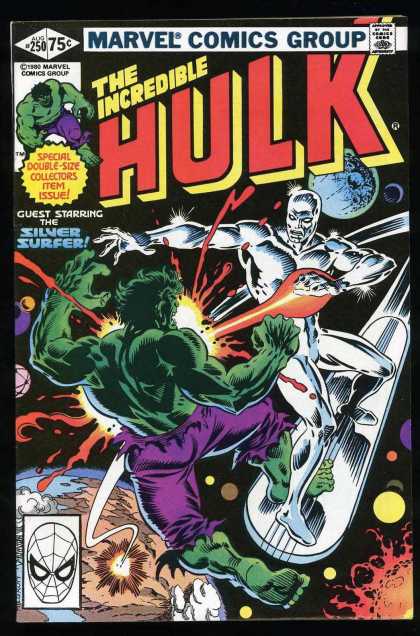 Hulk 250 - Silver Surfer - Space - Marvel - Planets - Spidy