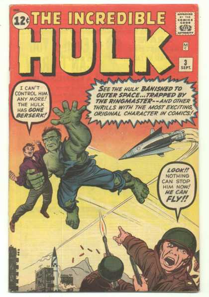 Hulk 3 - Rocket - Berserk - Ringmaster - Military - Guns - Dick Ayers, Ron Garney