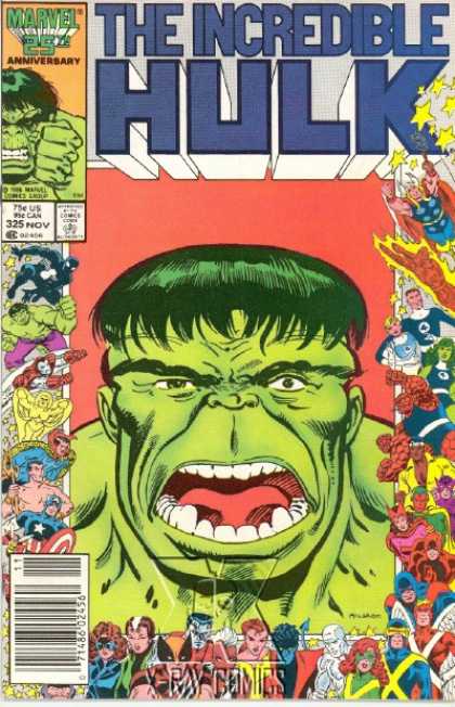 Hulk 325 - Thor - Human Torch - Fantastic Four - Thing - Avengers
