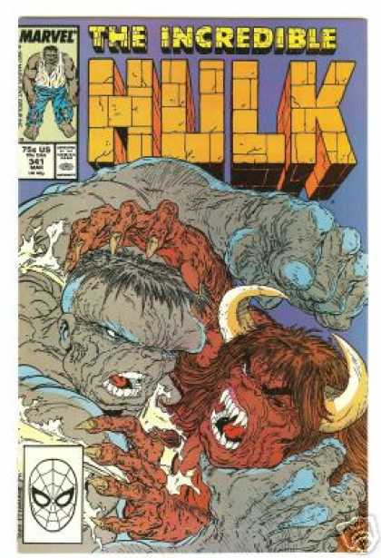 Hulk 341 - Claws - Marvel - The Incredible - Horns - Fangs - Todd McFarlane