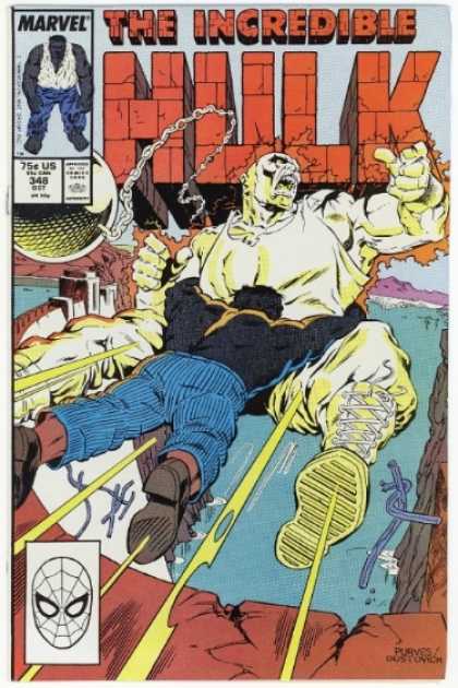 Hulk 348 - Absorbing Man - Bigger Is Not Better - Green Versus White - Dont Chain Me - Going For A Swim - Jeff Purves