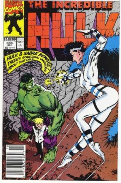 Hulk 386 - Sabra - Marvel Comics - About That Child - The Incredible - Mutant - Dale Keown