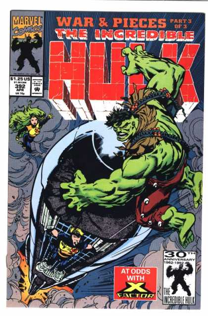 Hulk 392 - War U0026 Pieces - Incredible - Marvel Comics - X Factor - Woman - Dale Keown