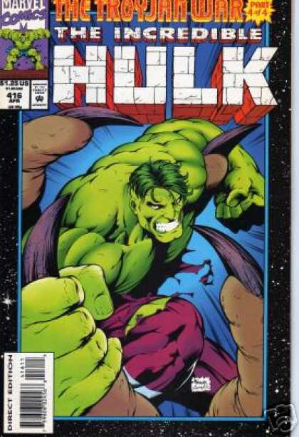 Hulk 416 - The Troyjan War Part 4 Of 4 - Marvel Comics - The Incredible - Giant Man - Super Hero - Gary Frank