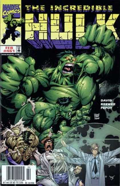 Hulk 461 - Green - Incredible - Angry - Dr - Overcoat - Adam Kubert
