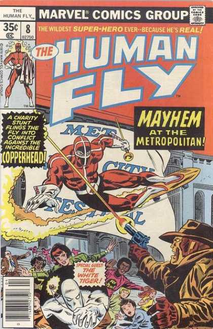 Human Fly 8 - Mayhem - Metropolitan - Copperhead - Met - Charity Stunt