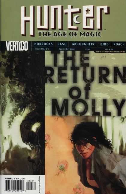 Hunter 13 - The Age Of Magic - The Return Of Molly - Vertigo - Mcloughlin - Horrocks