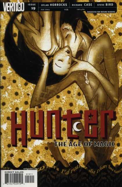 Hunter 19 - The Age Of Magic - Kiss - Upside Down - Dylan Horrocks - Richard Case