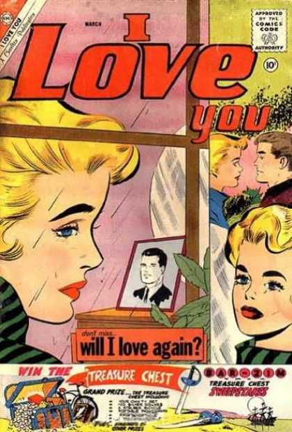 I Love You 33 - Treasure Chest - Approved By The Comics Code Authority - Will I Love Again - Grand Prize - Cycle