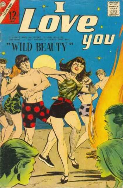 I Love You 68 - Wild Beauty - Beach - Swimsuit - Dancing - Stars