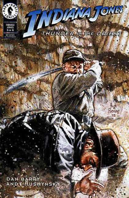 Indiana Jones: Thunder in the Orient 3 - Indiana Jones - Sword - Battle - Thunder In The Orient - Dan Barry