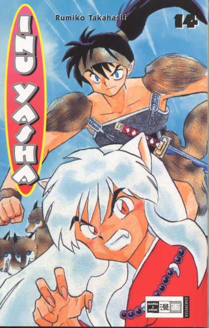 Inu Yasha 14 - Rumiko Takahashi - Manga - Koga - Dog Ears - Sword