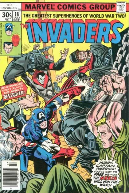 Invaders 18 - Soldiers - Villan - Superhero - Chains - Destroyer