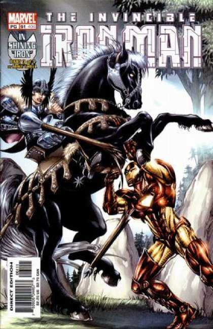 Iron Man (1998) 61 - Invincible - Horse - Wings - Helmet - Marvel - Mike Grell
