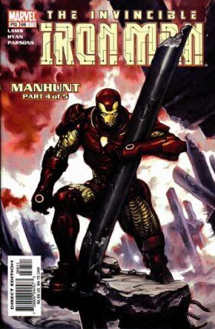 Iron Man (1998) 68 - Marvel - Manhunt - Part 4 Of 5 - Superhero - Costume