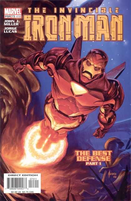 Iron Man (1998) 73 - Marvel - John Jmiller - Jorge Lucas - The Best Defense - Direct Edition - Joe Jusko