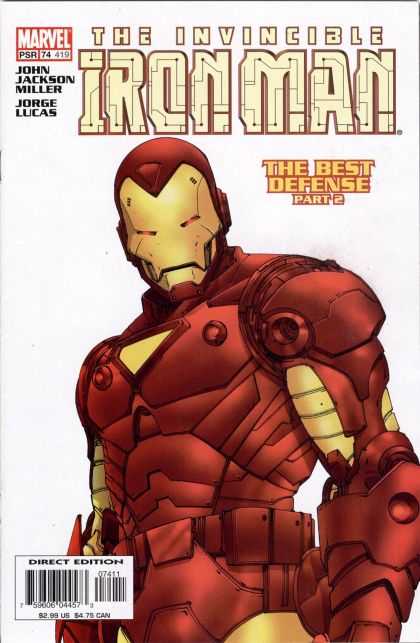 Iron Man (1998) 74 - Marvel - John Jackson Miller - Jorge Lucas - The Best Defence Part 2 - Direct Edition