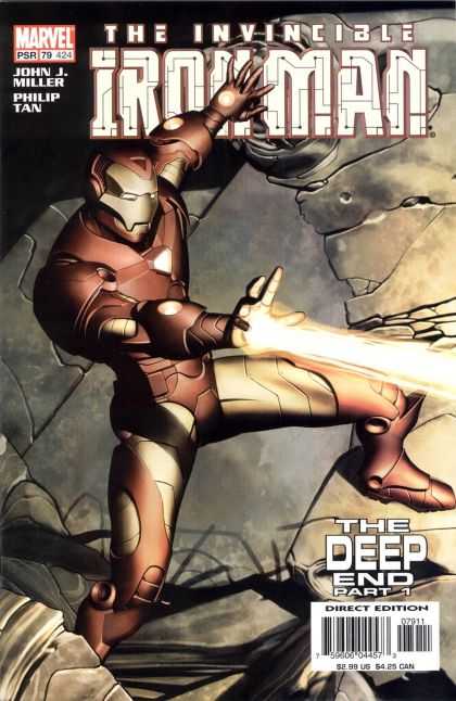 Iron Man (1998) 79 - Firing - John J Miller - Philip Tan - The Deep End Part 1 - Battle - Adi Granov