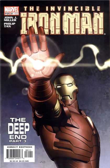 Iron Man (1998) 81 - Marvel - John Jmiller - Philip Tan - The Deep End - Direct Edition - Adi Granov