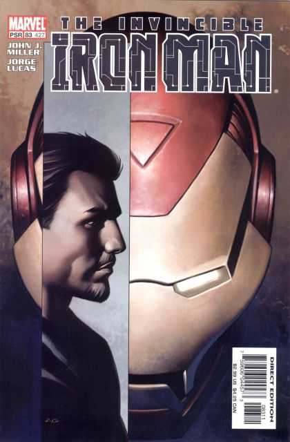 Iron Man (1998) 83 - Invincible - Marvel - John J Miller - Jorge Lucas - Direct Edition - Adi Granov