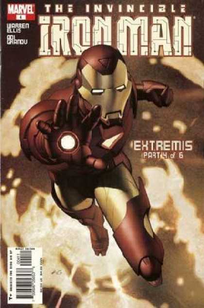 Iron Man (2005) 4 - Marvel - Invincible - Warren Ellis - Extremis - Part 4 Of 6 - Adi Granov