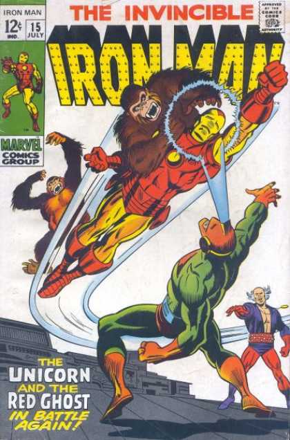 Iron Man 15 - Invincible - The Unicorn - The Red Ghost - Gorillas - Heros