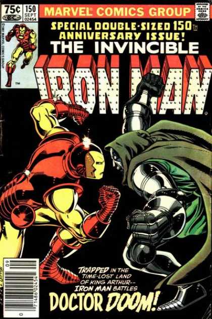 Iron Man 150 - Marvel Comics Group - Approved By The Comics Code - The Invincible - Doctor Doom - Superhero - John Romita