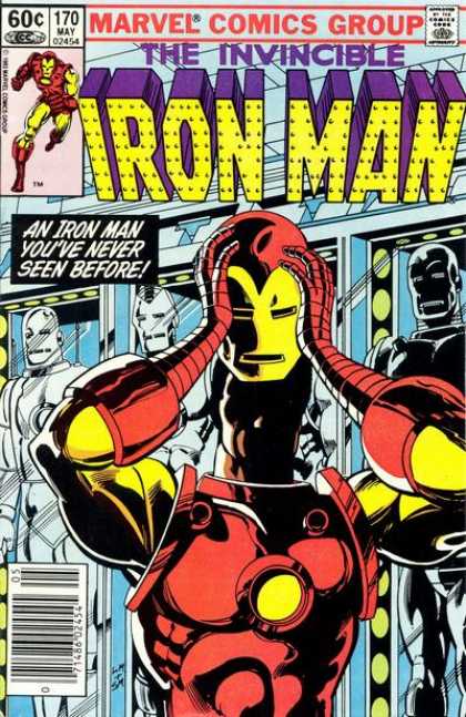 Iron Man 170 - Mechanical Suit - Robots - Marvel - Red Chest - Yellow Arms