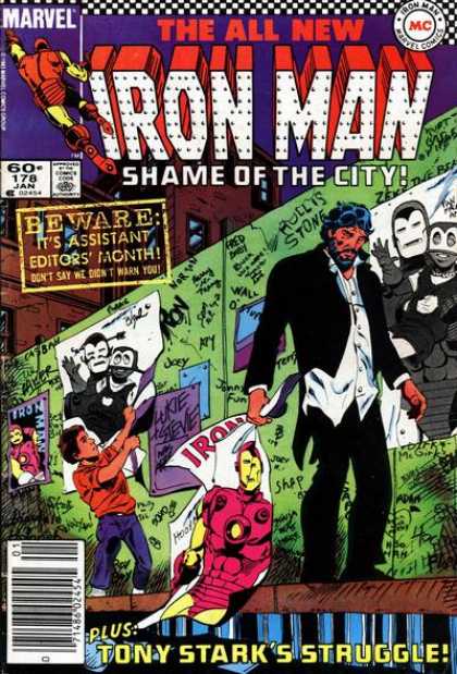 Iron Man 178 - Wall - Picture - Disgrace - Shame - Kid