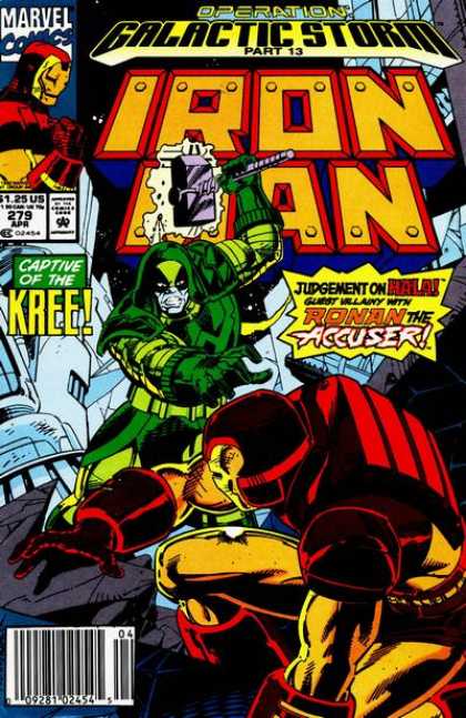 Iron Man 279 - Galactic Storm Part 13 - Judgement On Hala - Ronan The Accuser - Captive Of The Kree - Guest Villain - Paul Ryan