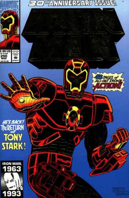 Iron Man 290 - Hes Back - The Return Of Tony Stark - 30th Anniversary Issue - Action - Marvel