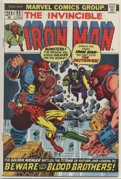 Iron Man 55 - Jim Starlin, Joe Sinnott