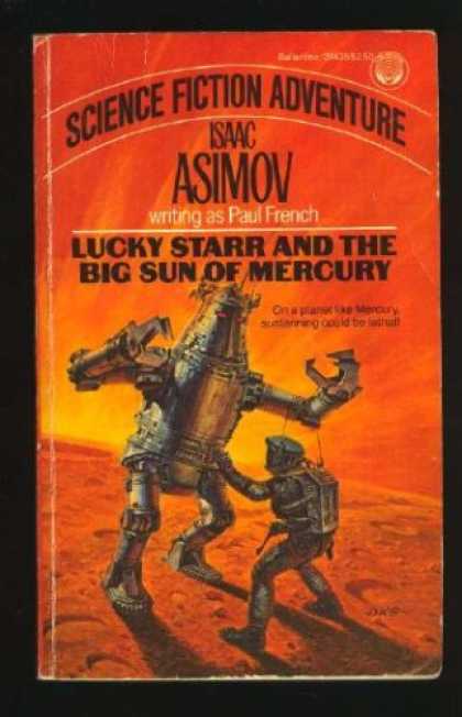 Isaac Asimov Books - Lucky Starr and the Big Sun of Mercury