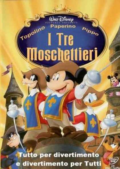 Italian DVDs - The Three Musketeers