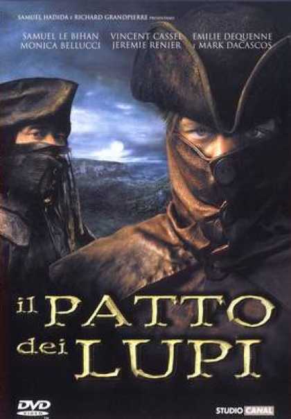 Italian DVDs - Brotherhood Of The Wolf