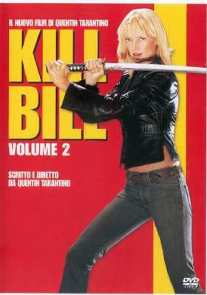 Italian DVDs - Kill Bill 2