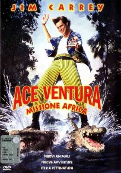 Italian DVDs - Ace Ventura Missione Africa