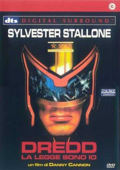 Italian DVDs - Judge Dredd