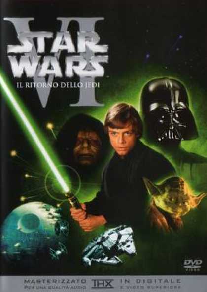 Italian DVDs - Star Wars Episode 6 Return Of The Jedi