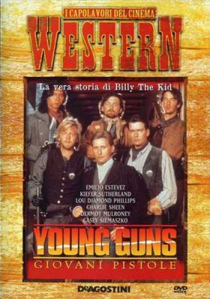 Italian DVDs - Young Guns