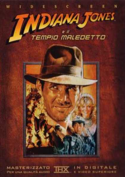 Italian DVDs - Indiana Jones And The Temple Of Doom