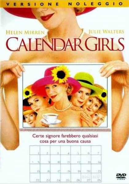 Italian DVDs - Calendar Girls