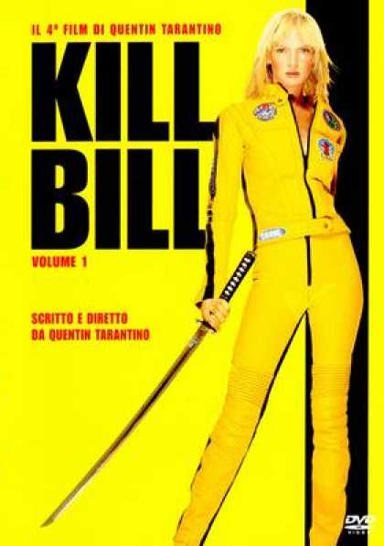 Italian DVDs - Kill Bill 1