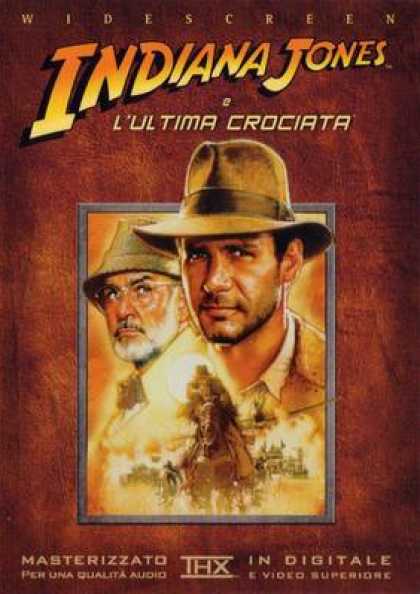 Italian DVDs - Indiana Jones And The Last Crusade