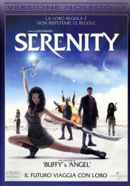 Italian DVDs - Serenity