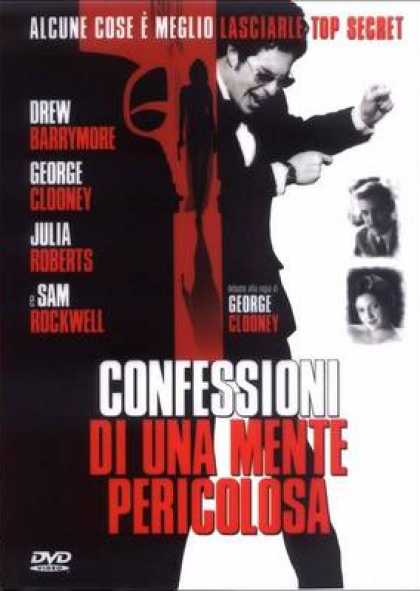 Italian DVDs - Confession Of A Dangerous Mind