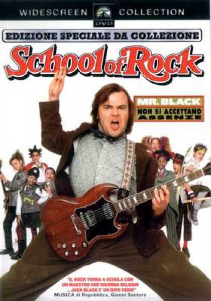 Italian DVDs - School Of Rock WS SCE