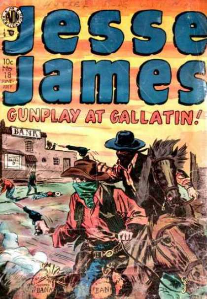 Jesse James 18 - Wild West - Western - Gunplay - Gallatin - Crime